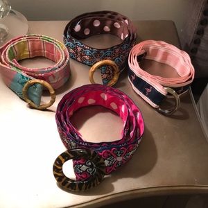 4 reversible belts